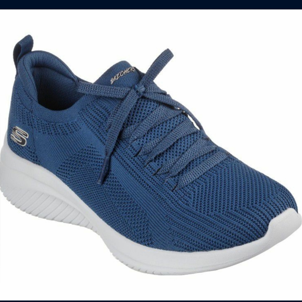 NWT'S Women's Skechers Navy Ultra Flex 3.0 - Big Plan - Size 6